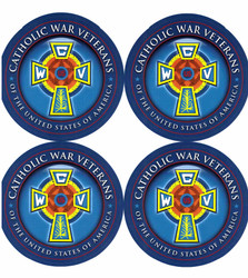 Catholic War Veterans Emblem  (Logo Decal) Not Available - Replaced by Item GF-32 Decal Sheet of (4) $2.00