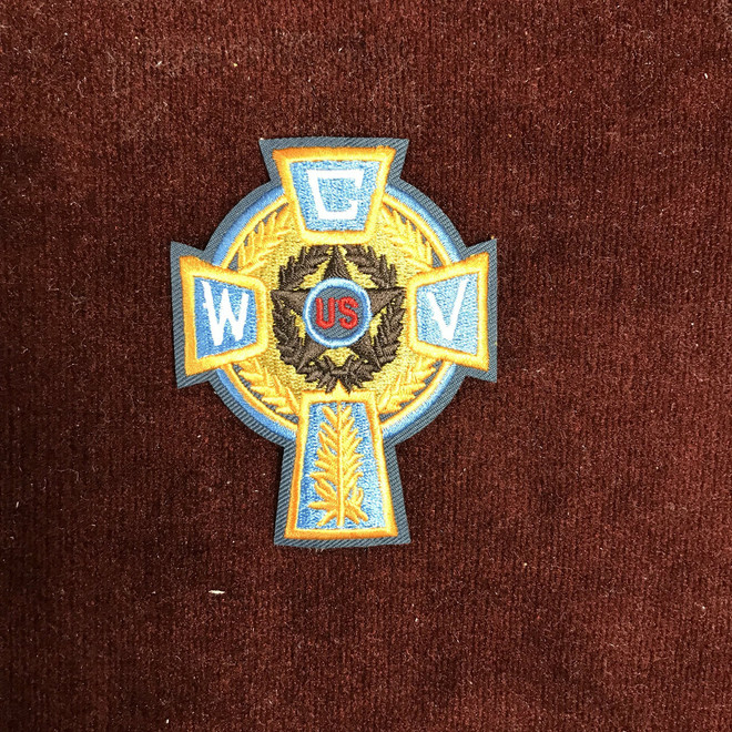 Celtic Cross Shoulder Patch  (CWV 3 Inches)