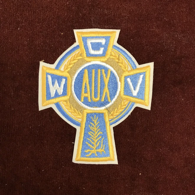 Auxiliary Cross Sweater Patch  (6 Inches)