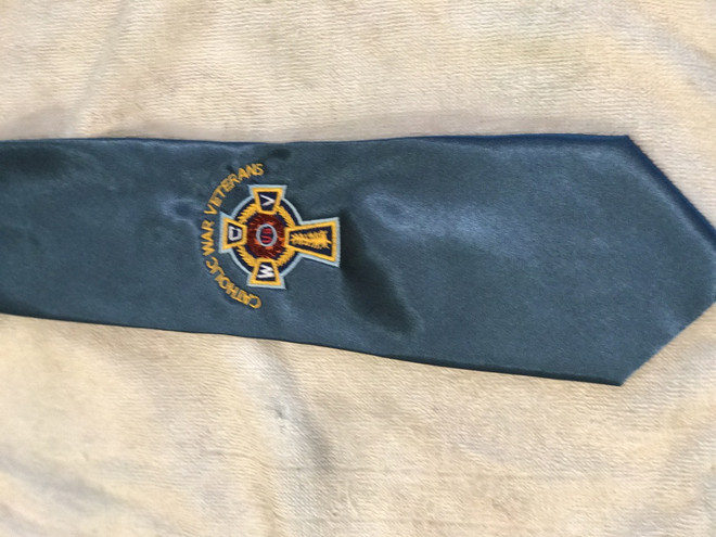 Necktie with CWV Emblem  (Blue)
