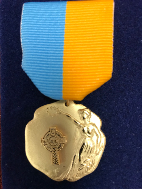 CWV Auxiliary Department Award Medal  (Gold)
