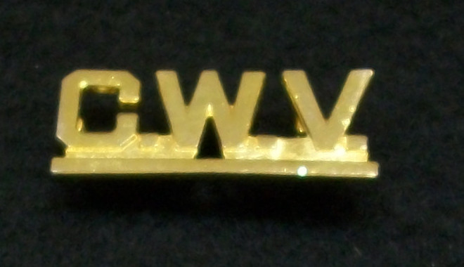 Blazer/Shirt Lapel CWV Cut-Out (Gold, Large)