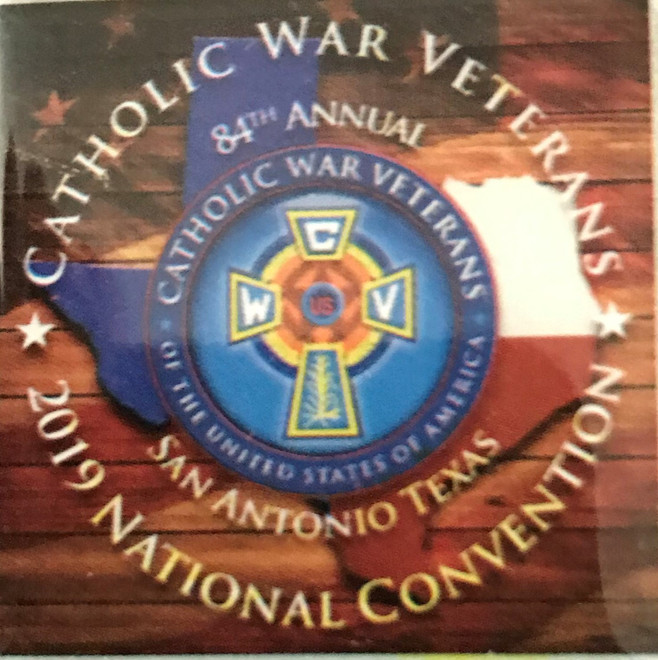 Souvenir 2019 Convention Pin for Your Garrison Cap (Button Back)