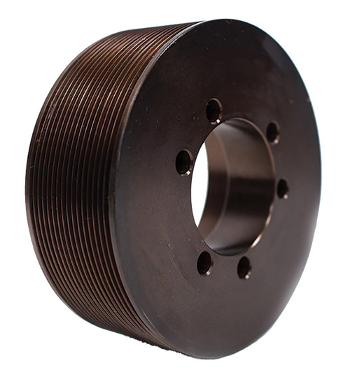 Torquex® 16J250JA Serpentine Pulley for J Belt, Requires QD® Type JA Bushing, 16 Grooves, 2.5" Diameter