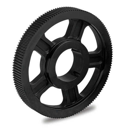 Torquex® 168-14MX68-4535 Timing Pulley, 4535 Taper-Lock Bushing Required, 168 Teeth, Cast Iron