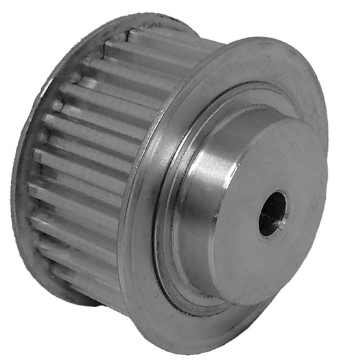 Torquex® 27T5/19-2 Timing Pulley, 6MM Plain Bore, 19 Teeth, Aluminum
