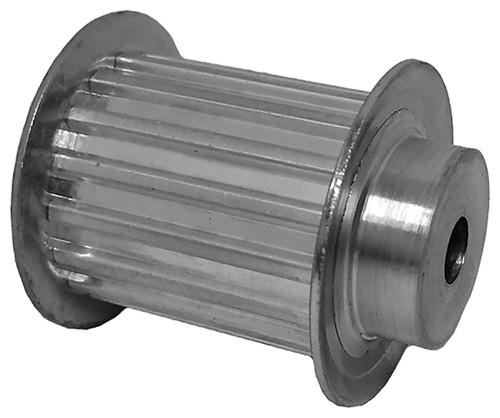 Torquex® 36T5/16-2 Timing Pulley, 6MM Plain Bore, 16 Teeth, Aluminum