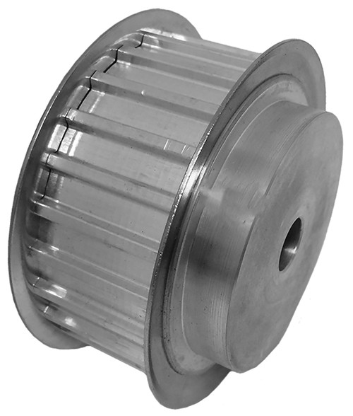 Torquex® 42AT10/25-2 Timing Pulley, 12MM Plain Bore, 25 Teeth, Aluminum