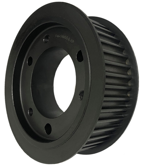 Torquex® F44-14M55-E Timing Pulley, E-QD® Bushing Required, 44 Teeth, Ductile Iron