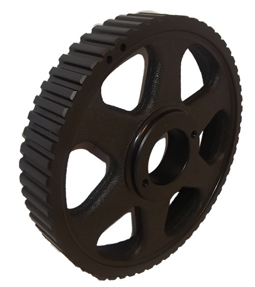 Torquex® 96LH100 Timing Pulley, H-Double Split Taper Bushing Required, 96 Teeth, Cast Iron