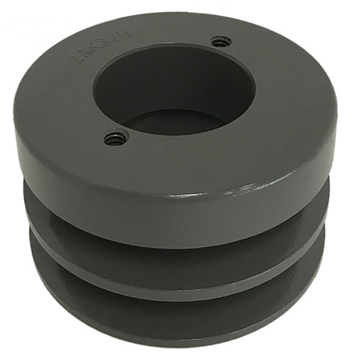 Torquex® 2AK32H V-Belt Pulley, H Bushed