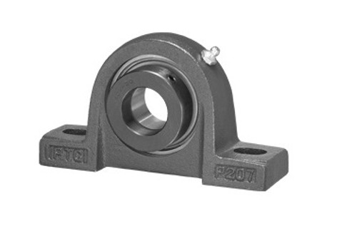 SAP206-19G IPTCI 2-Bolt Pillow Block Bearing Assembly, 1-3/16" Shaft