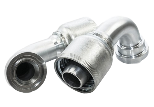 JB40C6290-32-32 Jason Code 62 SAE Flange Hydraulic Coupling 4045-3232,  90° Elbow