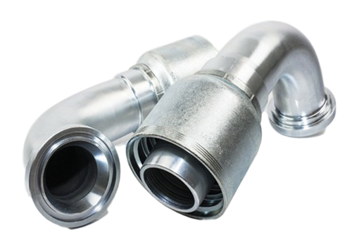 JB40C6190-16-12 Jason Code 61 SAE Flange Hydraulic Coupling 4039-1612,  90° Elbow