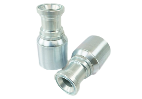 JB60C61S-24-24 Jason Code 61 SAE Flange Hydraulic Coupling 6034-2424, Straight