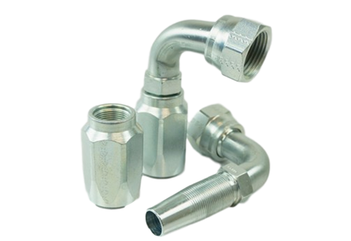 JFR5FS90-10-10 Jason Female Swivel-Elbow Hydraulic Coupling 7504-1010, 37° Flare X 90° Elbow