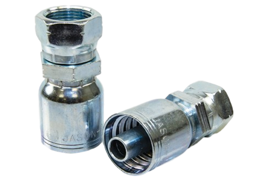 JB12KFSM-33-16 Jason Female Komatsu Swivel Hydraulic Coupling 1270-3316, 30° Flare