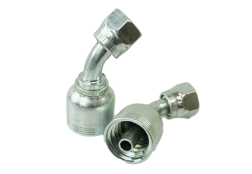 JB60FS45-16-16 Jason Female Swivel-Elbow Hydraulic Coupling 6002-1616, 37° Flare X 45° Elbow