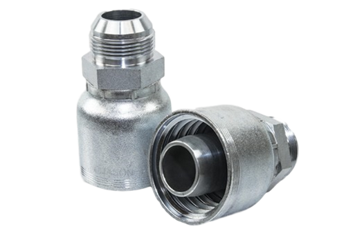 JB40MJ-16-16 Jason Male JIC Flare Straight Hydraulic Coupling 4025-1616, 37° Flare