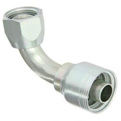 JB12LFSORM45-18-06 Jason Female DIN 3865 Swivel-Elbow Hydraulic Coupling 1278-1806, 30° Cone X 45° Elbow