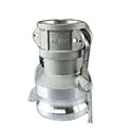 DA6040A, 6" x 4" Adapter Part DA Reducing Cam & Groove Couplings