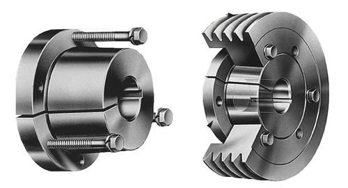 Q2 Style Double Split Taper Bushing For Pulleys, Q2X2-7/16, 2.4375" Bore for sale at MAXTRAN.