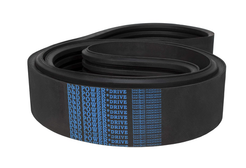 2/3VK475 D&D Powerdrive Dura-Ultimate Band Wedge V-Belt, 2 Ribs, 3/8" Top Width X 47.5" Outside Length