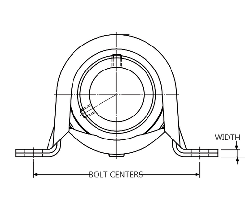 PP203 Zinc Plated Steel Pressed Housing Pillow Blocks used in Mounted Bearing Units