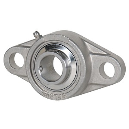 UCFLSS207-22SS Direct Fit for UCSFL20722S6H1 2-Bolt Flange Bearing, 1-3/8" Shaft