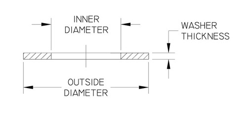 TRA1220 Needle Bearing Thrust Washer, 0.75" Bore