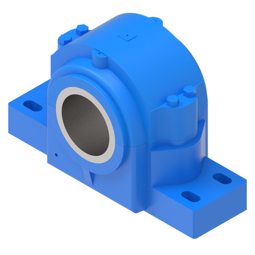 FSAF22520 Timken 4-Bolt SAF Split Pillow Block Unit, 3-7/16 Inch Shaft