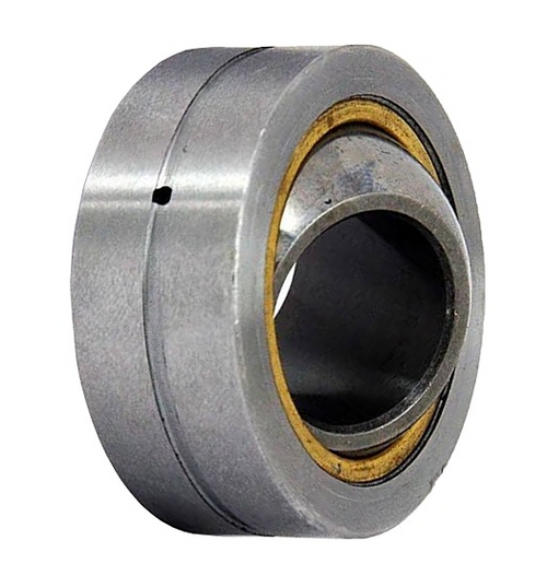 IKO PB 14 A Radial Spherical Plain Bearing With Relubrication Hole, Steel/Bronze Ball Liner, OPEN Design, 14MM Shaft