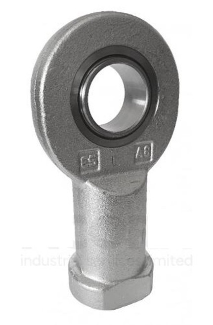 Torquex® FIL15D Left-Hand Female Thread Rod End, 15MM Bore, Maintenance Free