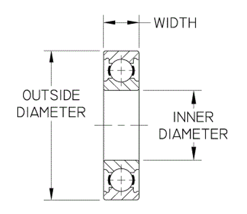 NKE 61818-C3 Single Row Deep Groove Ball Bearing
