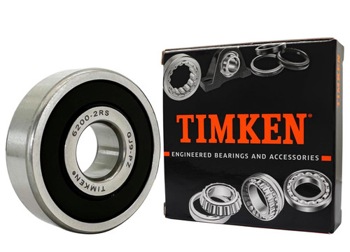 Timken 6205H-2RSF/F Stainless Steel Deep Groove Ball Bearing with Double Blue FDA/EC Contact Seals