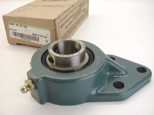 FBSC012/124437 Dodge 3-Bolt Bracket Flanged Bearing, 3/4" Shaft