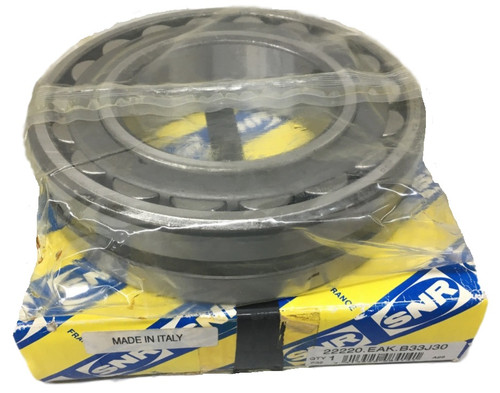 22212EAW33C3 SNR Spherical Roller Bearing, 60mm Straight Bore