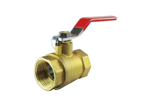 3/8" NPT Brass Ball Valve with Locking Handle