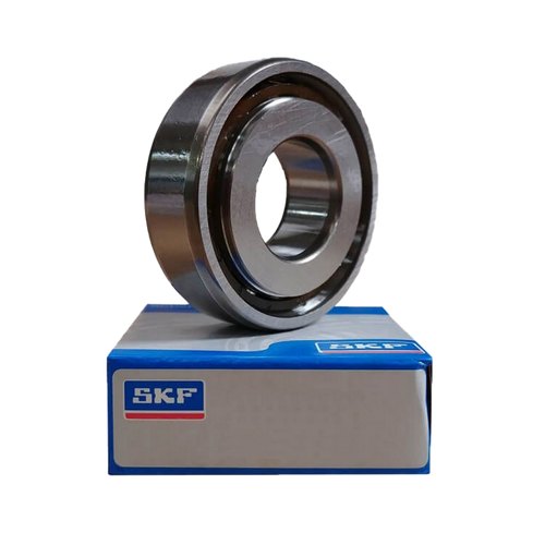SKF BSA215CGA Single Direction Angular Contact Thrust Ball Bearing, 62° Contact Angle, Single Bearing, 75MM X 130MM X 25MM