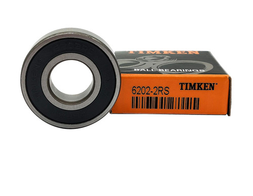 TIMKEN 6202-2RS Single Row Deep Groove Ball Bearing