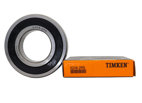 TIMKEN 6208-2RS Single Row Deep Groove Ball Bearing