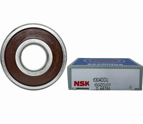 NSK 6304DDU Single Row Deep Groove Ball Bearing