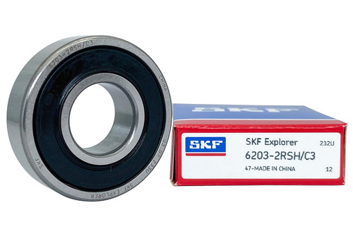 SKF 6203-2RSH/C3 Single Row Deep Groove Ball Bearing