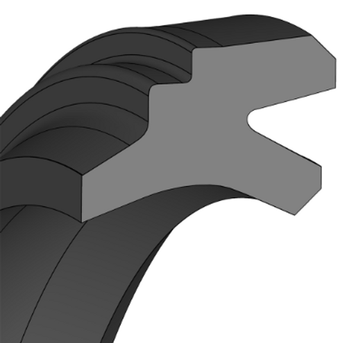 TCM SIngle Wiper 8600-0137F1 Equivalent to Fruedenberg 75183642 SIngle Wiper