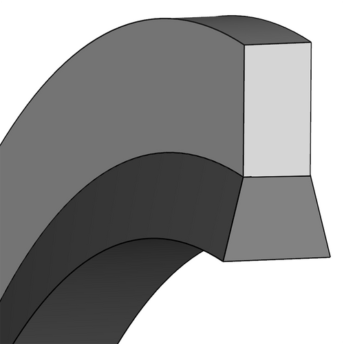 TCM Flange seal PR-12F80 Equals Ditchtomatik PR-12F80 Flange seal