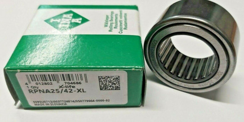 INA RPNA45/62-XL Needle Roller Bearing Alignment Roller Assembly without Inner Ring, 45MM Bore