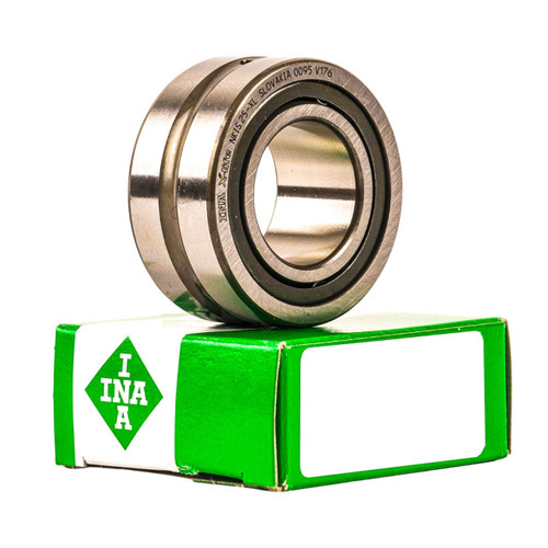 INA NKIS100 Needle Roller Bearing Outer Shell & Roller Assembly with Inner Ring, 100MM Bore