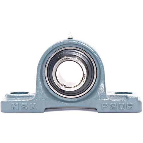 UCP311D1 NSK Cast Iron 2-Bolt Pillow Block Units,55MM Shaft