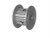 Torquex® 28XL037-3FA3 Timing Pulley, 1/4" Finished Bore, 28 Teeth, Aluminum