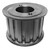 Torquex® 16HG150 Timing Pulley, G-Double Split Taper Bushing Required, 16 Teeth, Steel